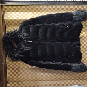 Kill star padded Black Velvet jacket.